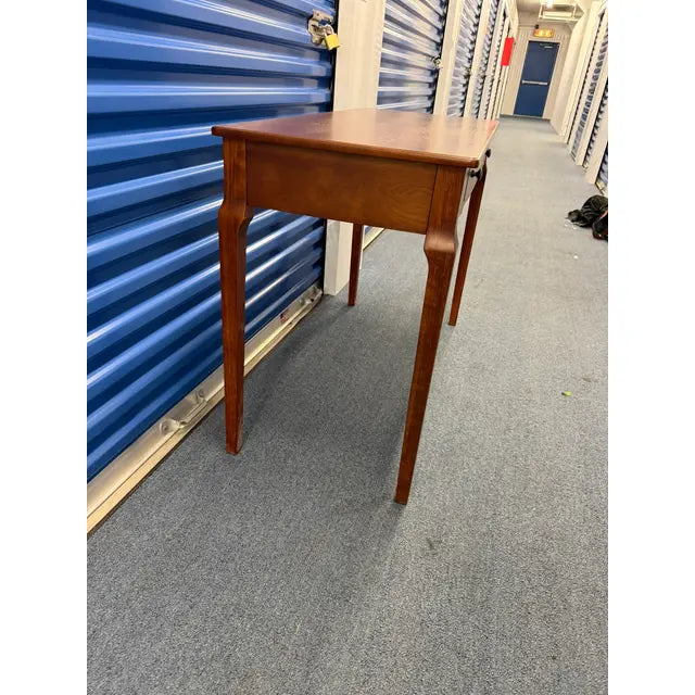Vintage Dark-Wood Writing Desk